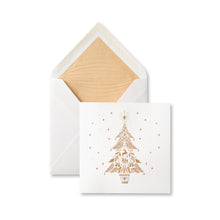  Smythson - Gold Tree Christmas Card