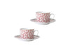 Bernardaud - Braquenie Tea Cups and Saucers