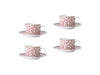 Bernardaud - Braquenie Tea Cups and Saucers