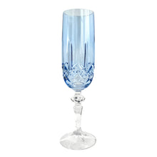  Azure Crystal Champagne Flute Set